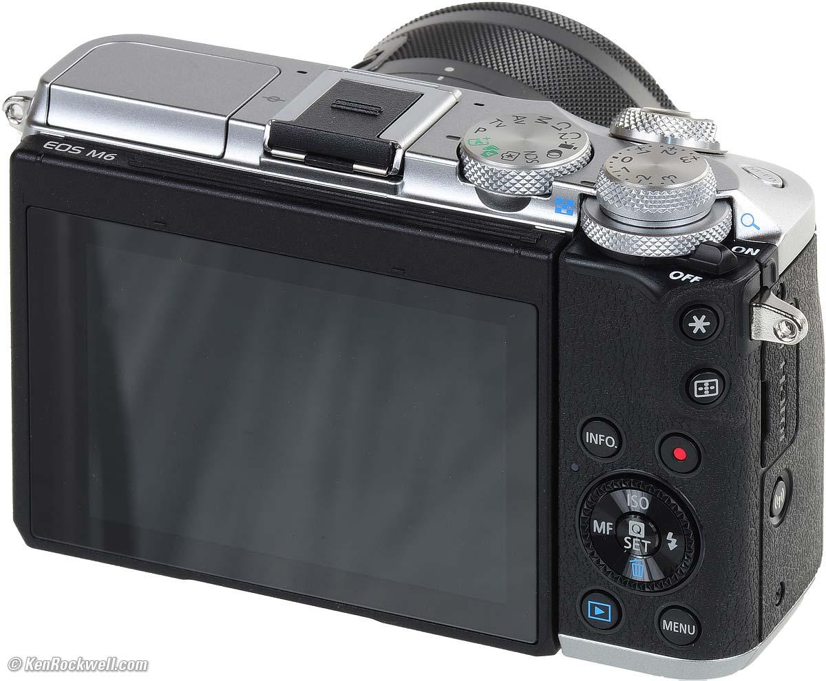 [Trả góp 0%]MÁY ẢNH CANON EOS M6 + LENS KIT 15-45MM - Bạc (Lê Bảo Minh)