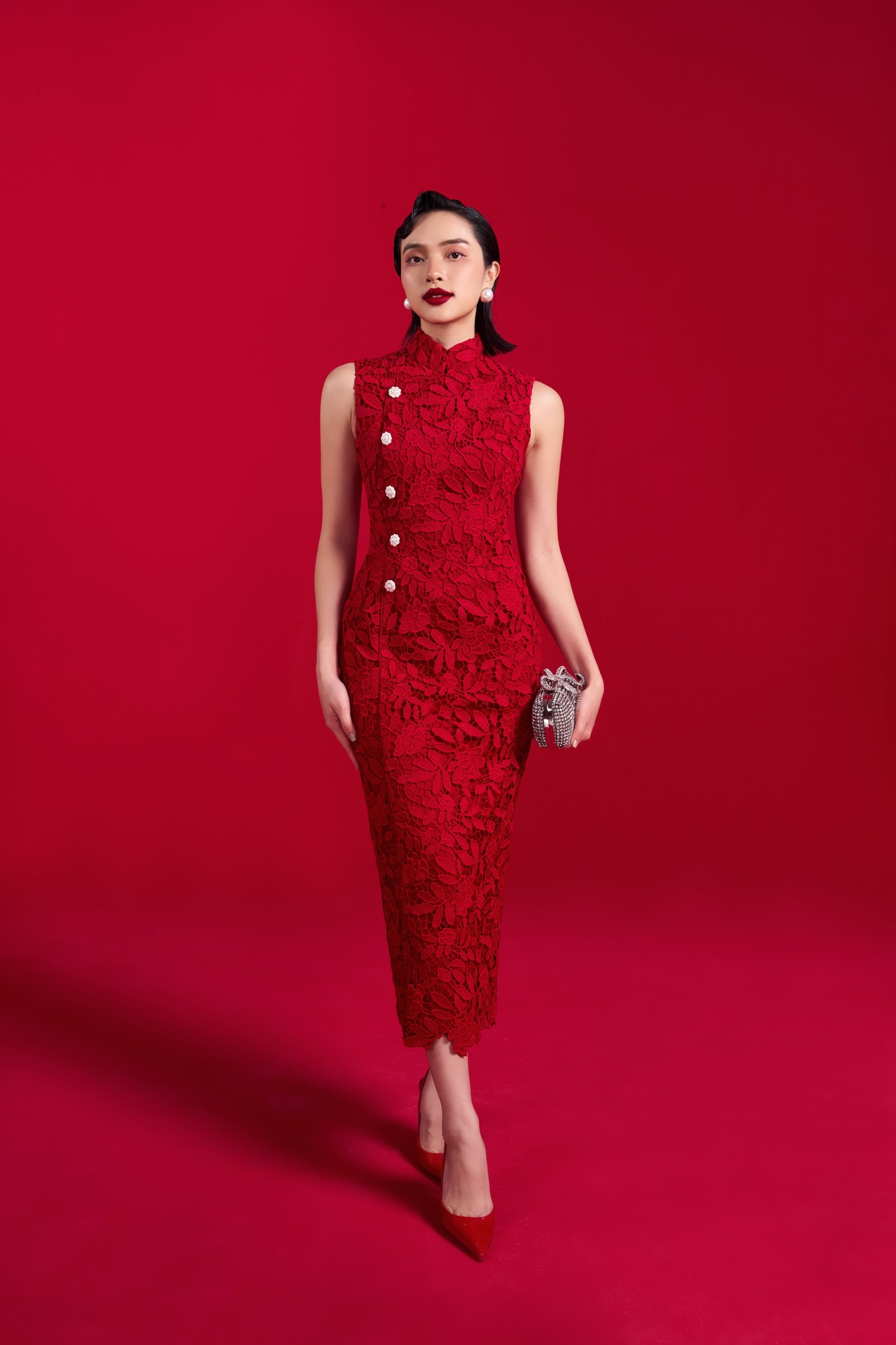 Đầm ren hoa adeline lace dress huong boutique hbv1279