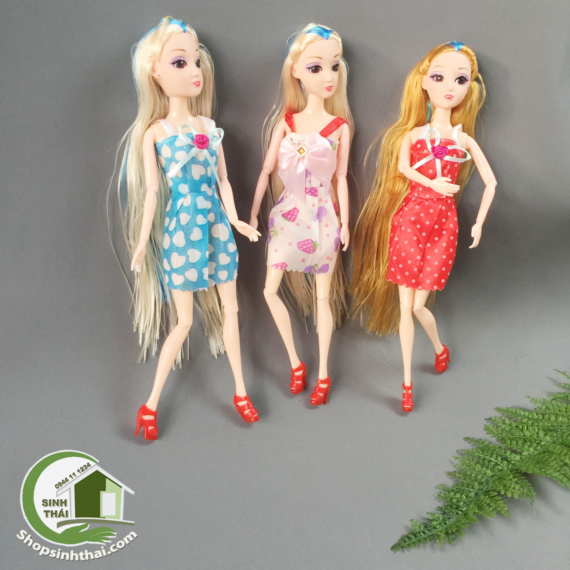 [HCM]Búp bê tóc dài có 14 khớp - búp bê nữ 30cm