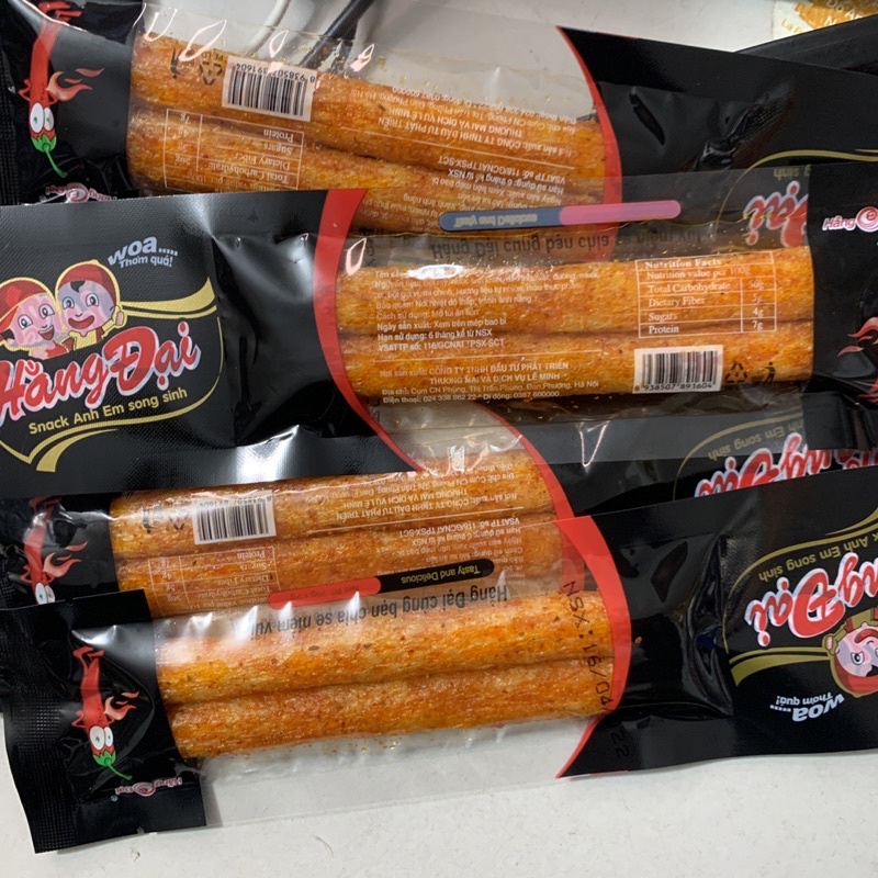 [ sỉ ] Combo 30 Gói Snack Anh Em Song Sinh Hằng Đại
