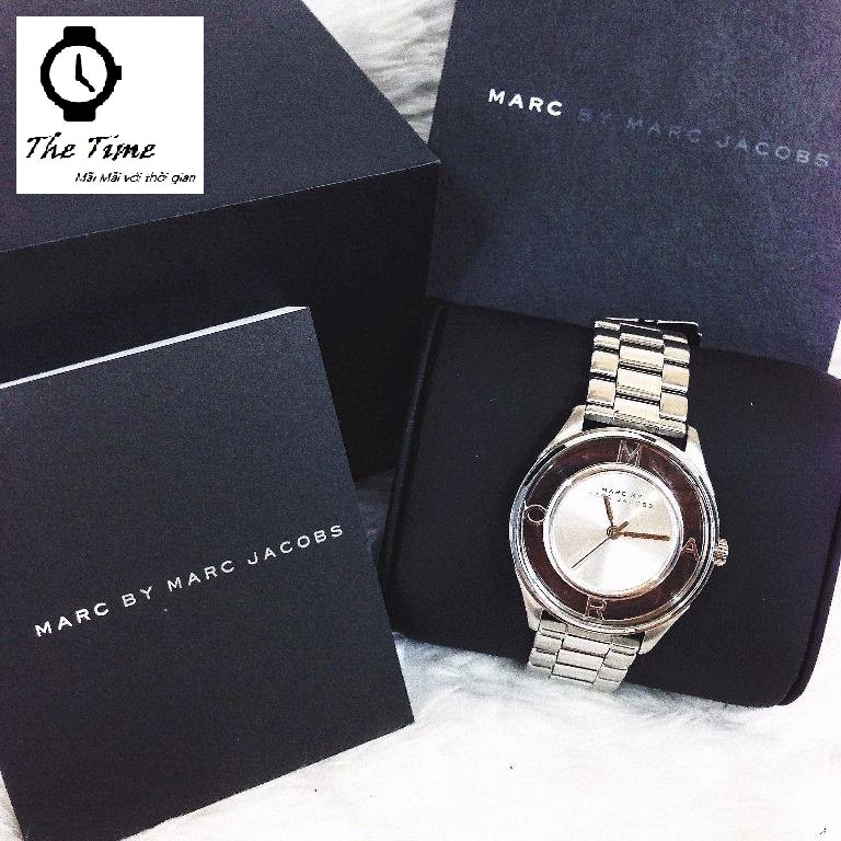 Đồng hồ đôi nam nữ MARC JACOBS #MBM341 case 28mm & 36mm. 5ATM