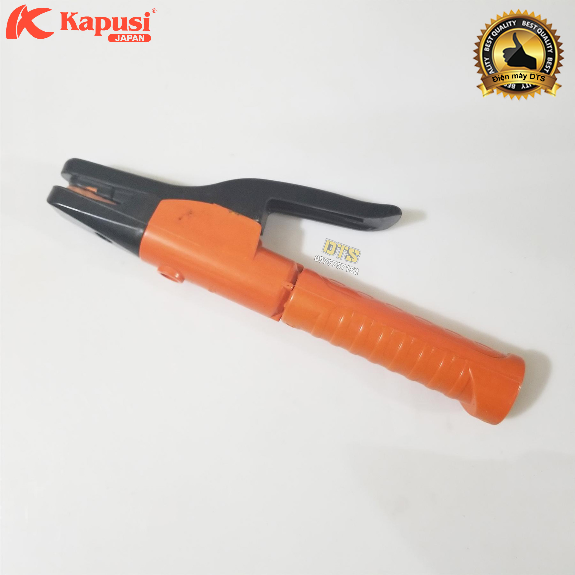 Kìm hàn 800 - 1000a kapusi japan, tiếp xúc đồng đúc nguyên khối, kìm kẹp que máy hàn