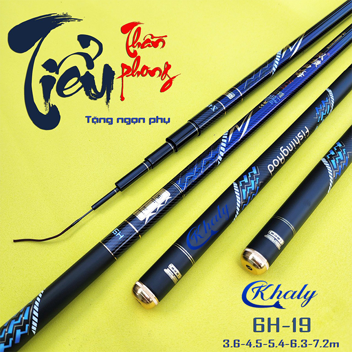 KhaLy Cần Câu Tay Tiểu Thuần Phong 6h Phân Bổ Lực 19i