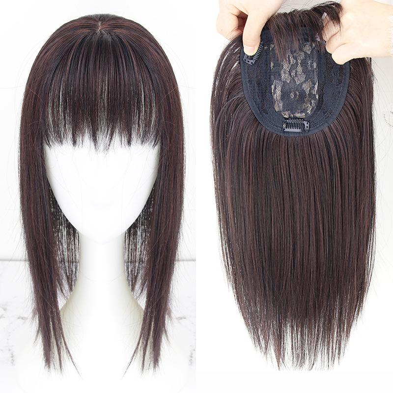 Tóc dán hói mái thưa XFK03 😍FREESHIP😍 tóc giả nữ phủ hói, che hói, tóc che bạc phủ bạc Sỉ 70k