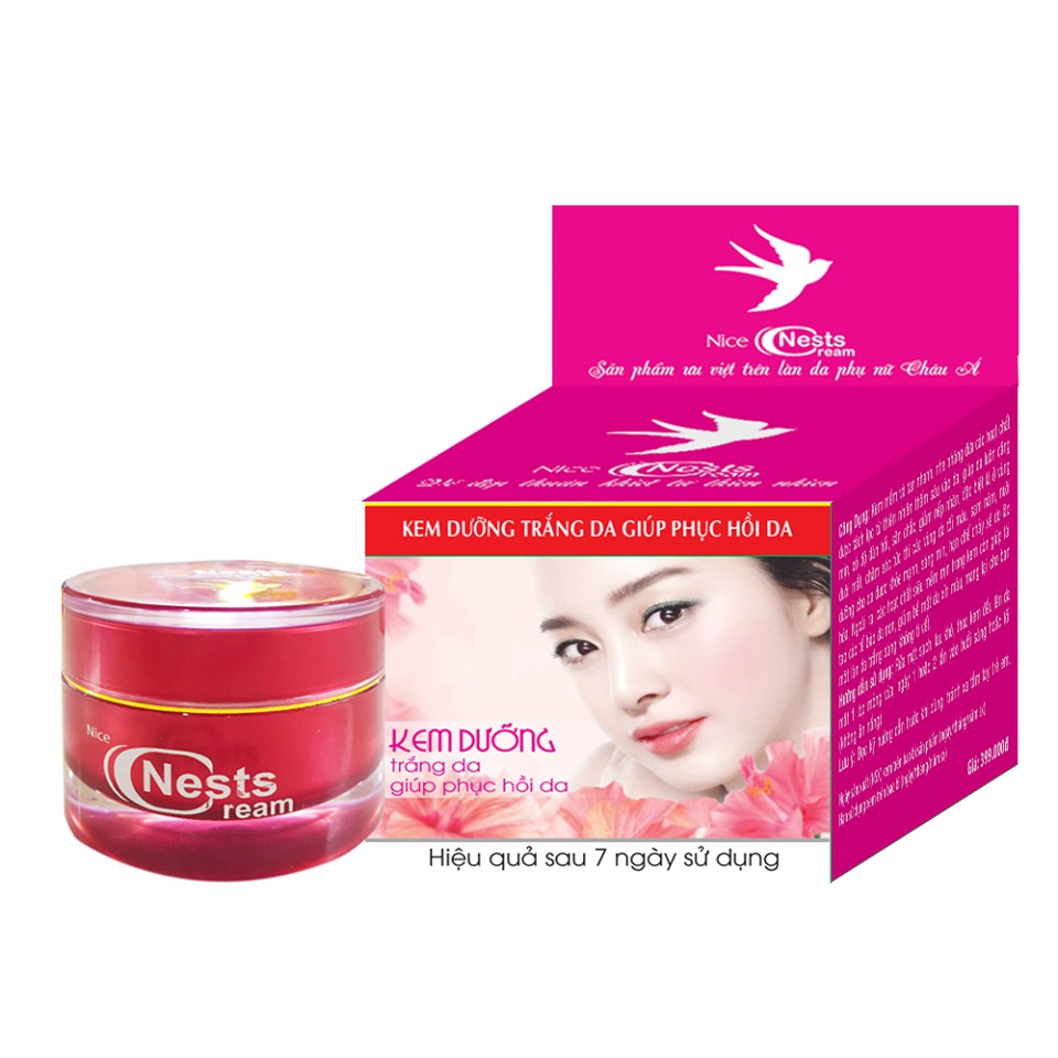Kem Dưỡng Trắng Giúp Phục Hồi Da  Nests Cream