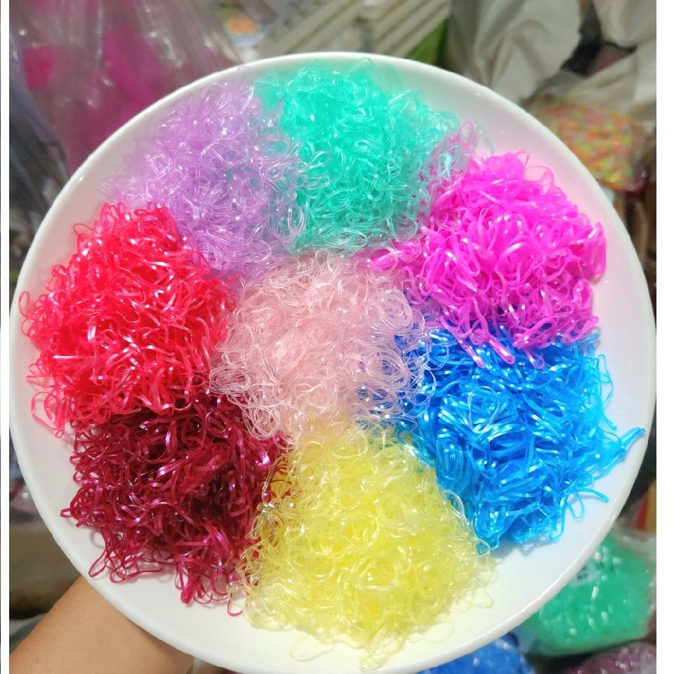 Sỉ 1kg thun buộc tóc thái siêu dẻo dai