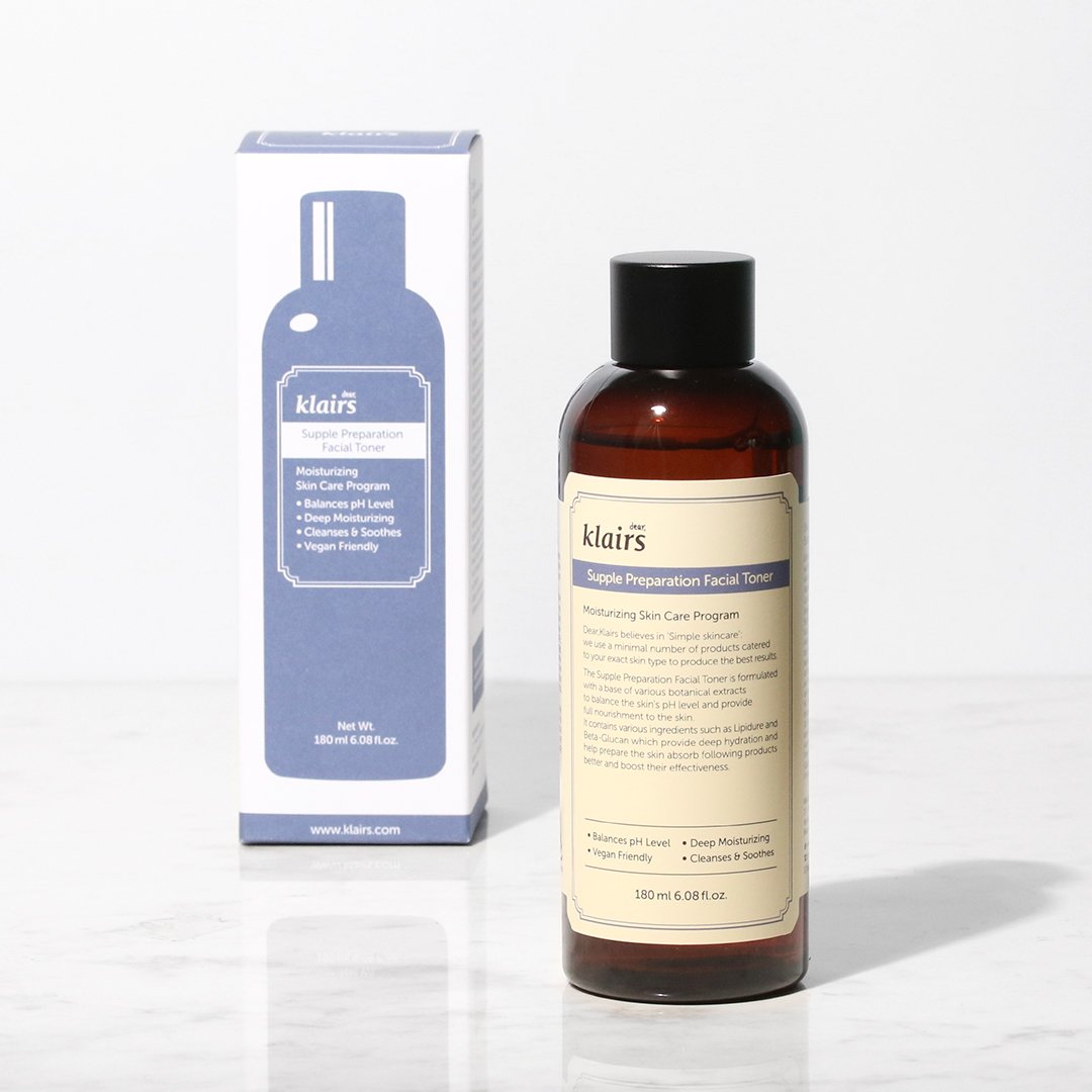 Nước hoa hồng Klairs Supple Preparation Toner