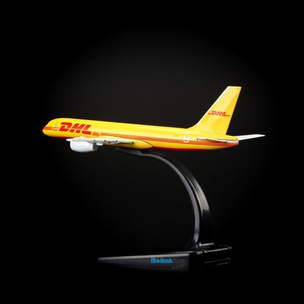 [HCM]Mô hình máy bay DHL Boeing B777 16cm Everfly