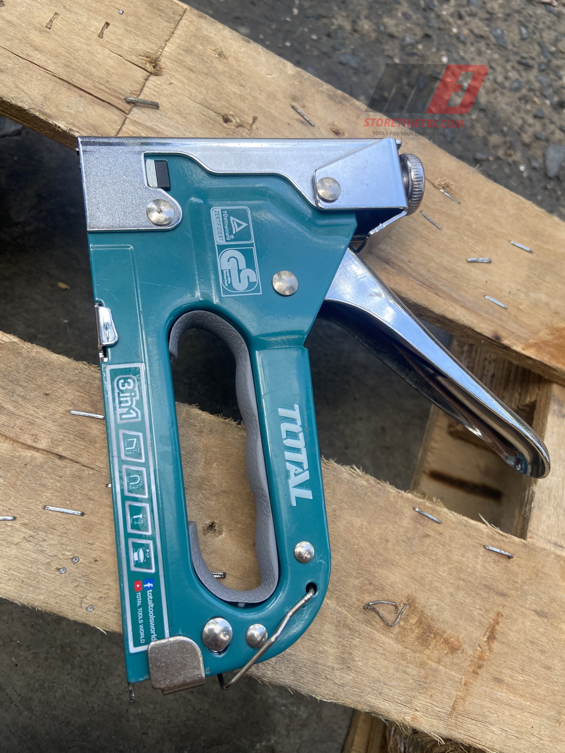Tht31143 Kềm Bấm Ghim 3 Trong 1 Total