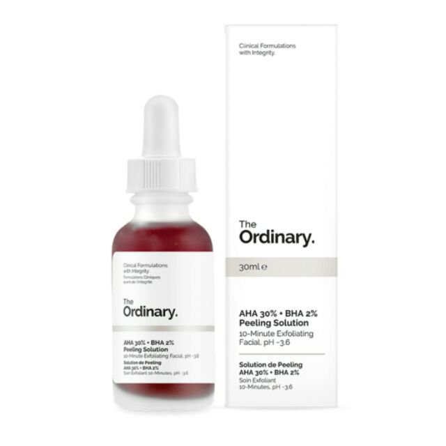 Tẩy Da Chết The Ordinary AHA 30% + BHA 2% Peeling