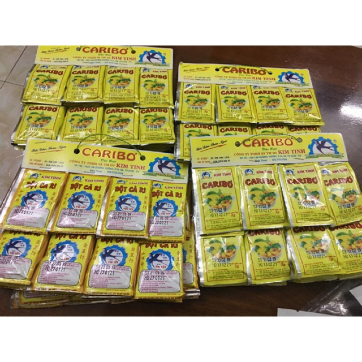 BỘT CÀ RI CARIBƠ HOÀNG THỊNH/ KIM TINH GÓI 3G