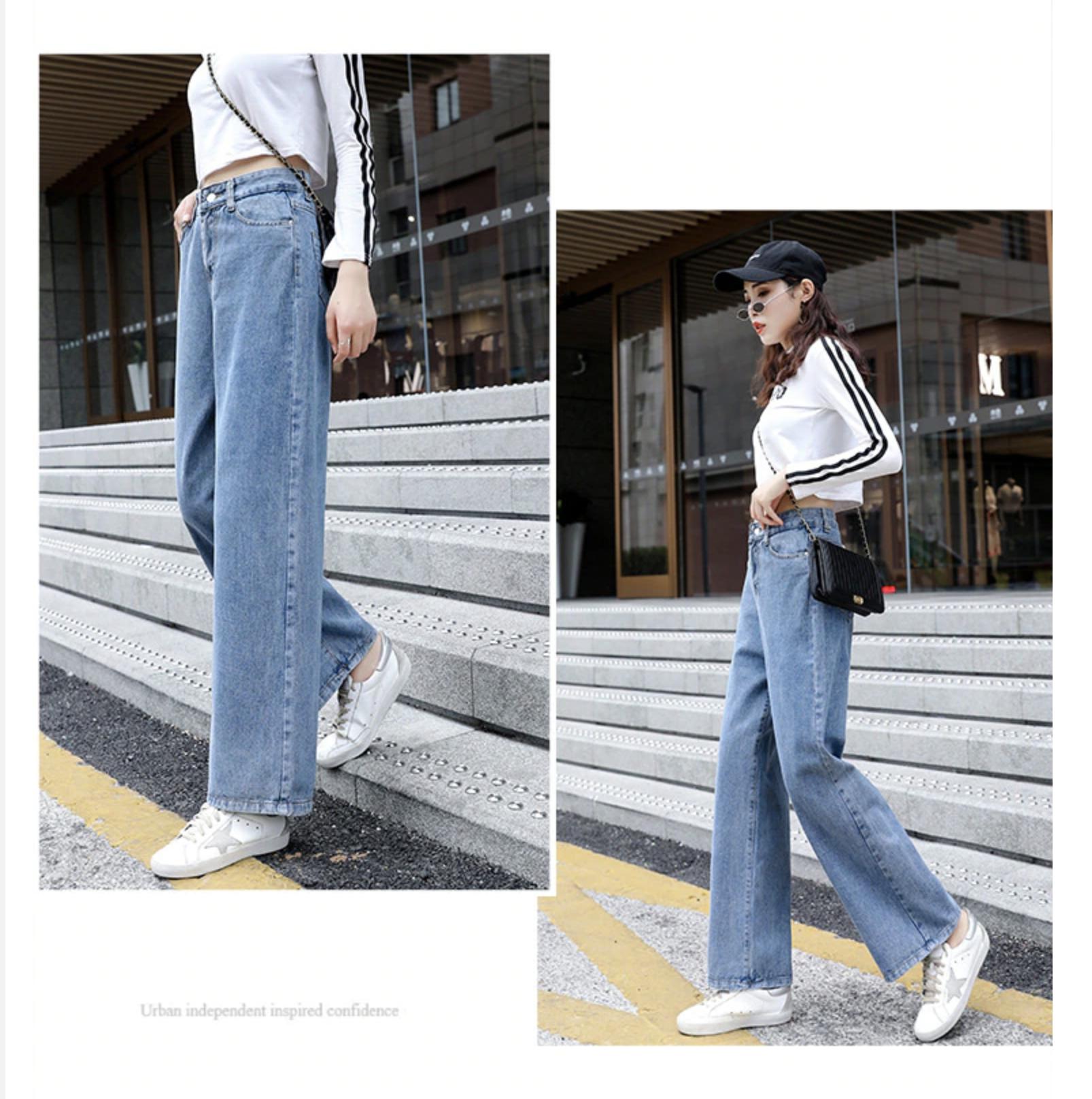 ⛔️⛔️⛔️ dảk dảk bủh bủh lmao ⛔️⛔️⛔️ quần jeans ống suông dành riêng cho gen z chằm kẽm - {bí mật: đọc code: hoinguoiluoivn để