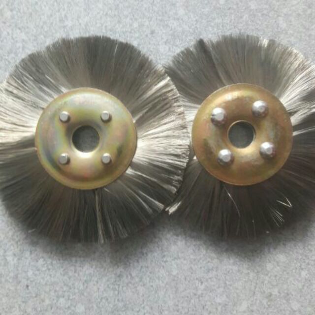 Bánh cước Inox 1T2, Chổi cước Inox 125