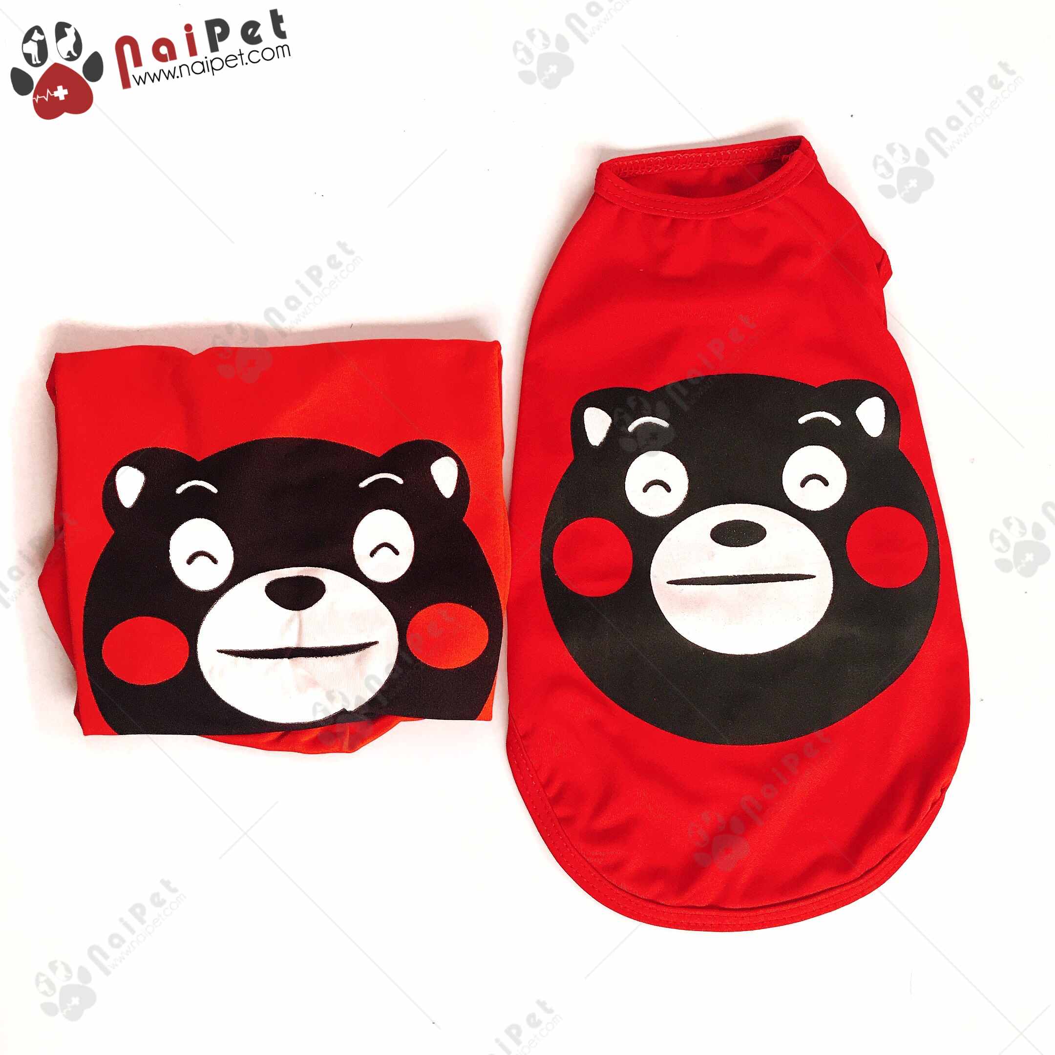 Áo Thun Áo Phông Ba Lỗ Cho Chó Mèo QA002