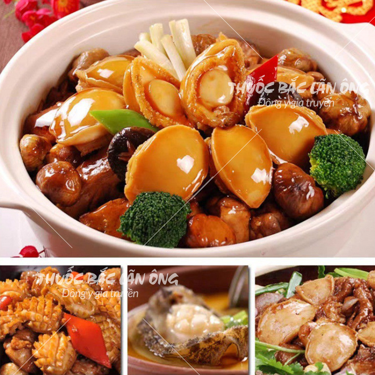 Nhân bào ngư khô Nha Trang 100g (Loại 1, nấu súp, hầm canh bổ dưỡng)