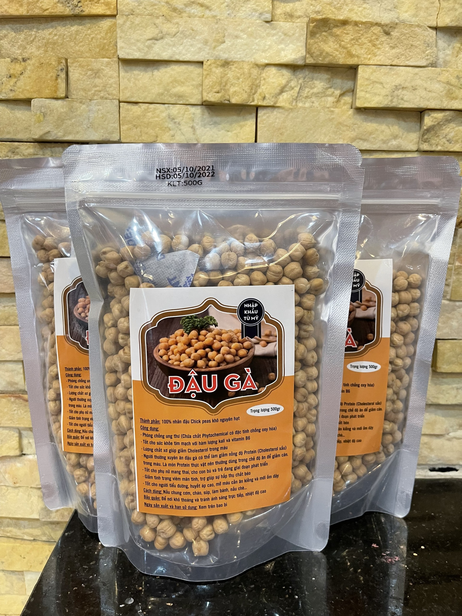 ĐẬU GÀ NHẬP KHẨU MỸ GÓI 500G