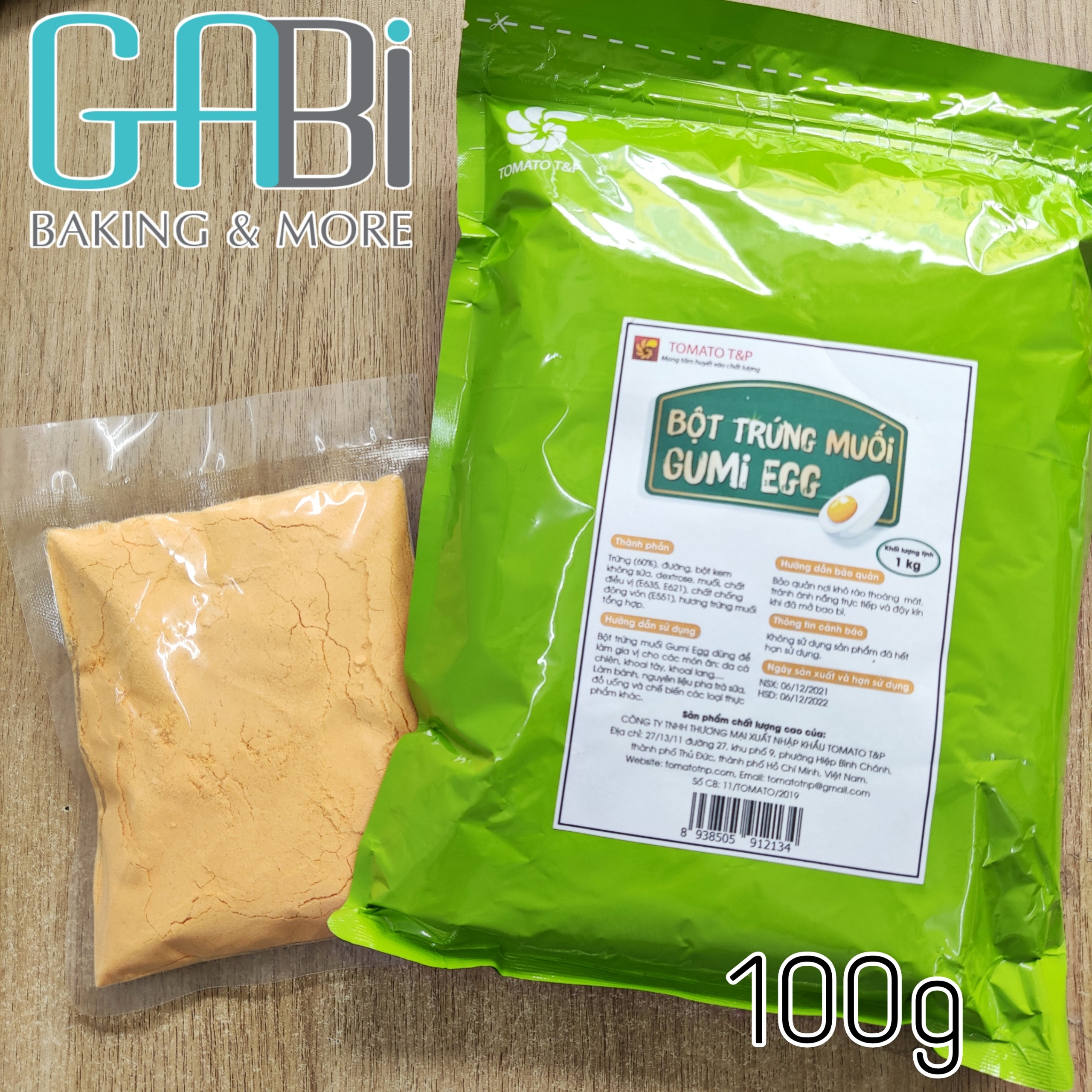 Bột trứng muối Gumi Egg 100g