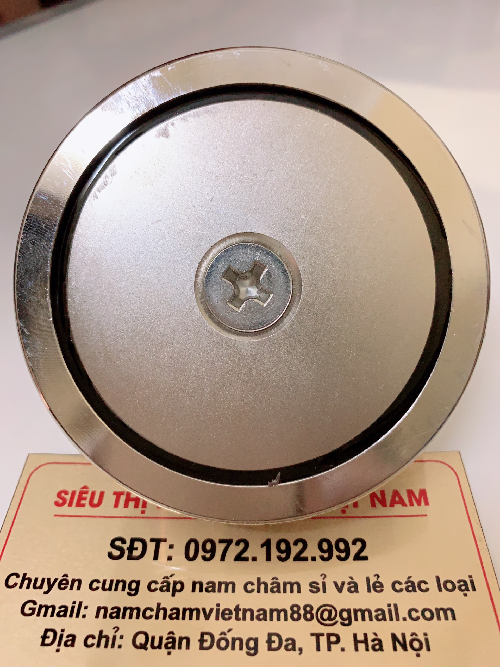 Nam châm cứu hộ D90x17mm siêu mạnh ( HÚT ĐỒ RƠI DƯỚI SÔNG)