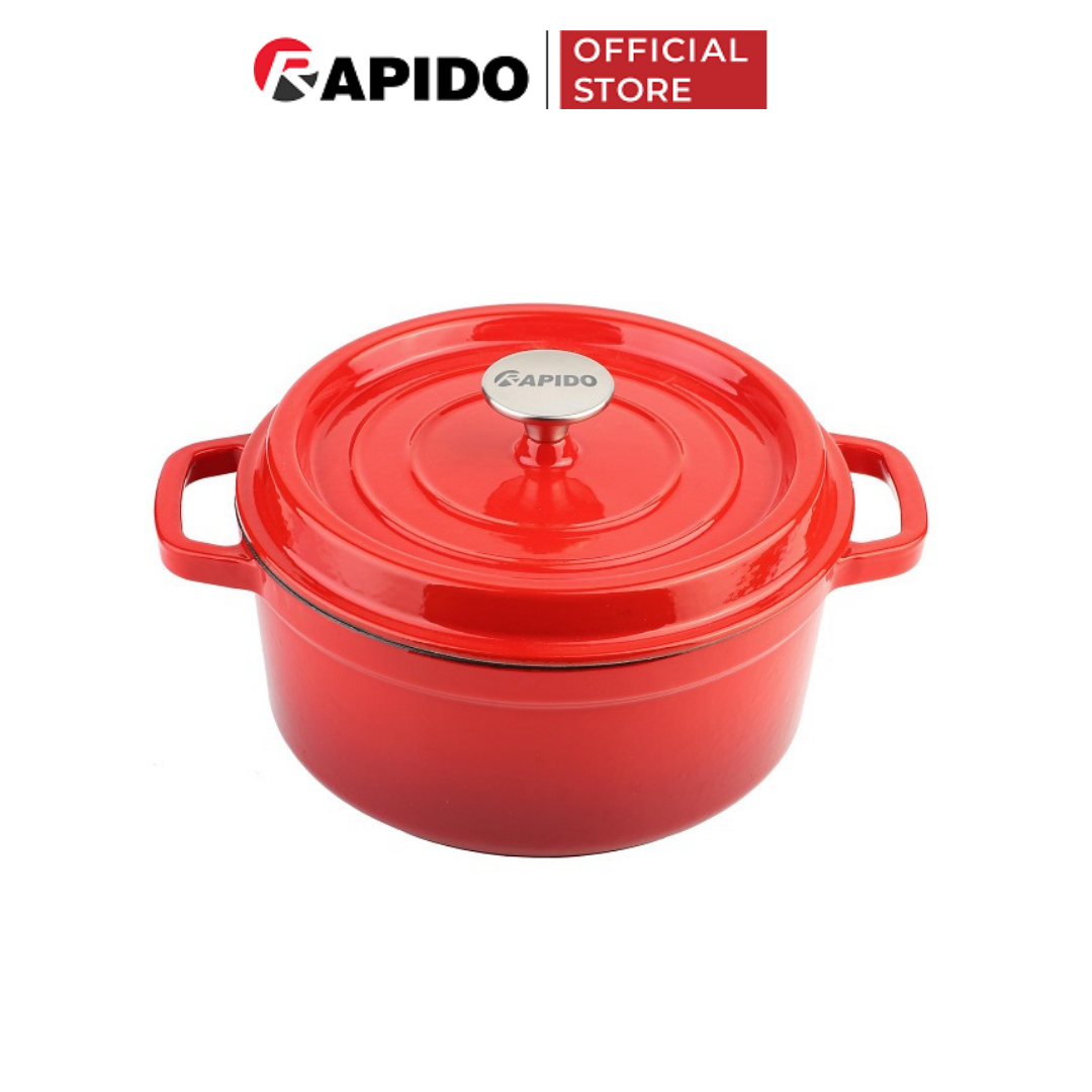 Nồi gang đúc tráng men Rapido 24cm
