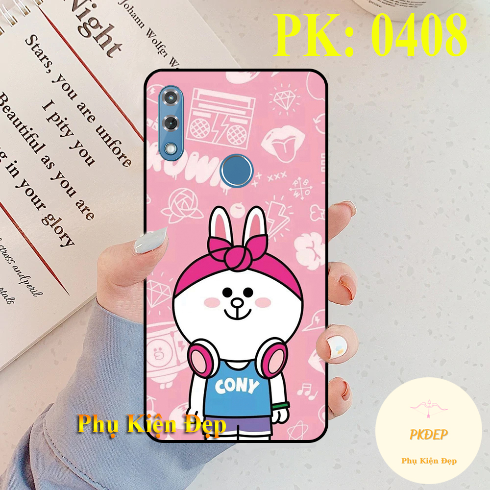 [HCM]Ốp lưng Vsmart Star 3 dẻo đen in hình Thỏ Cute