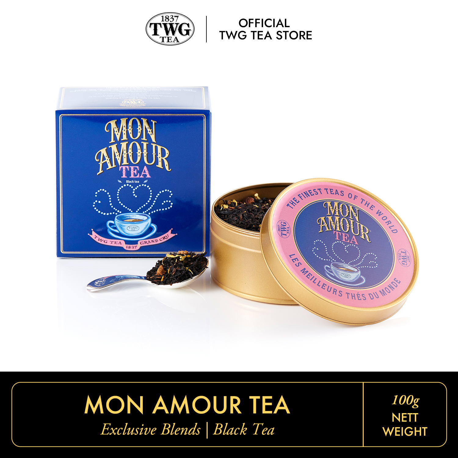 Trà TWG Tea - Mon Amour Tea (100g) | Trà Đen