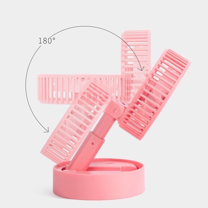 Quạt mini gấp gọn đa năng mini Lazy A9