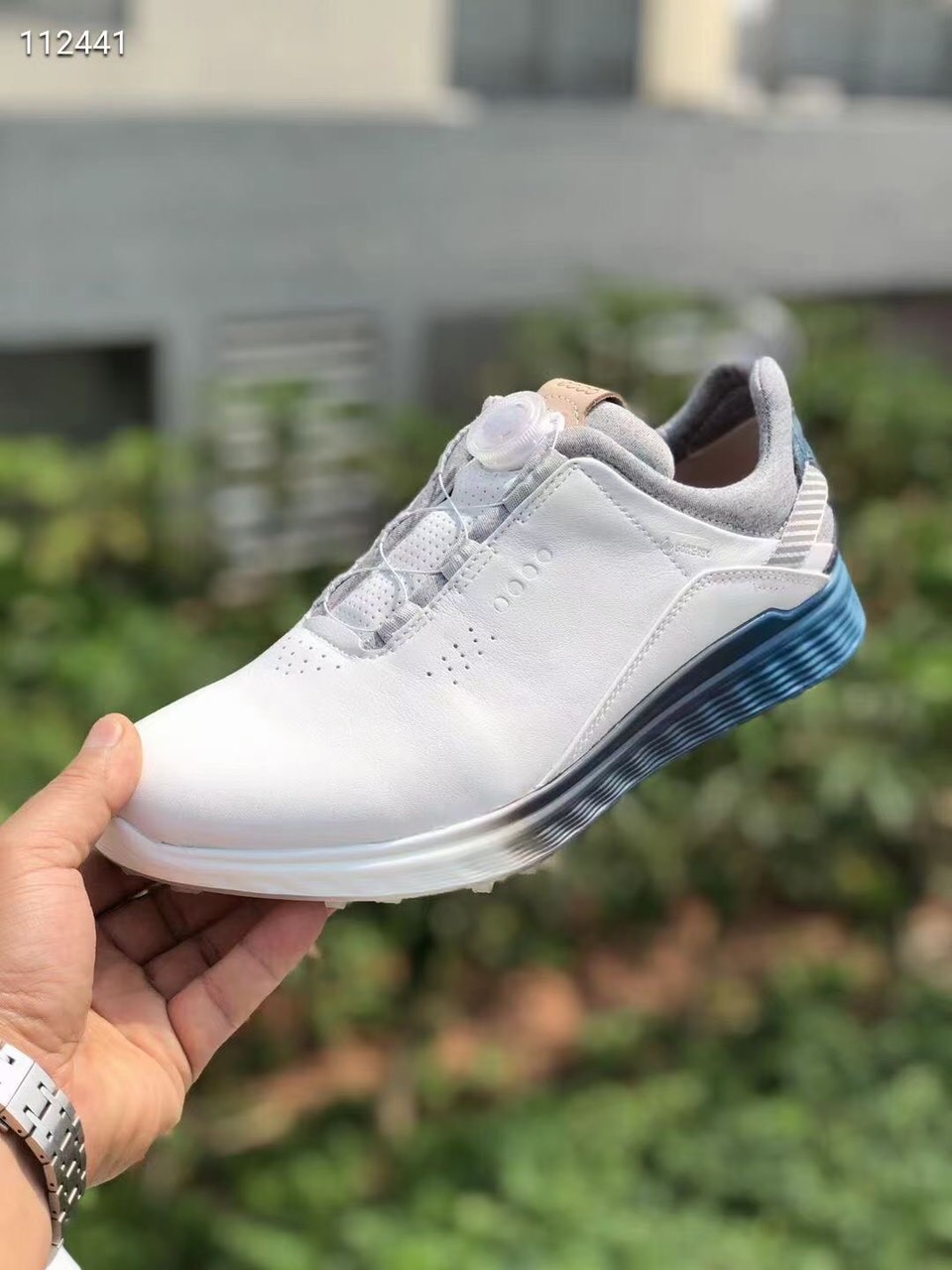 Giày Golf nam - giày Golf Ecco núm vặn mẫu mới 2022