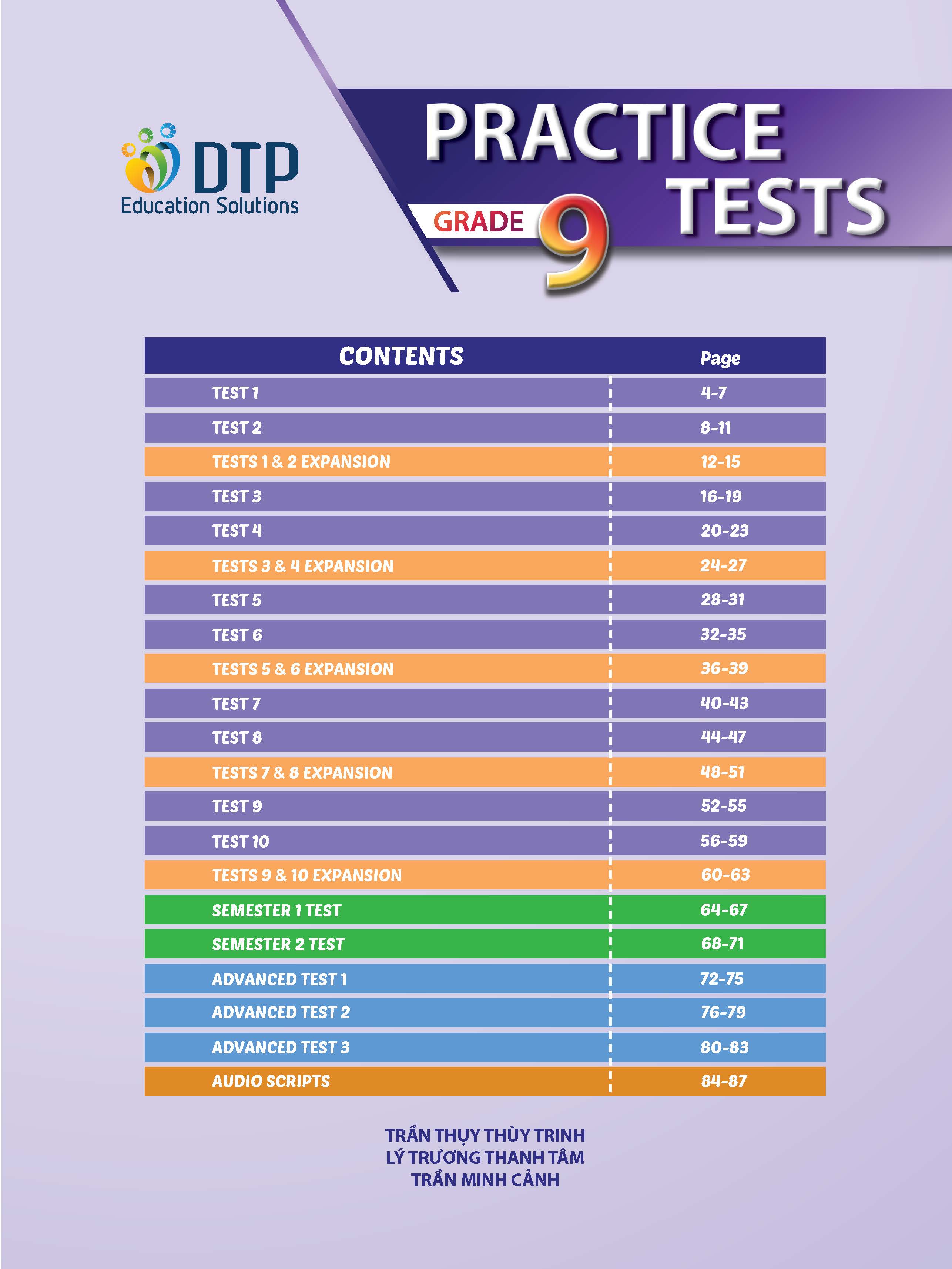 Sách - dtpbooks - Practice Test Level 9