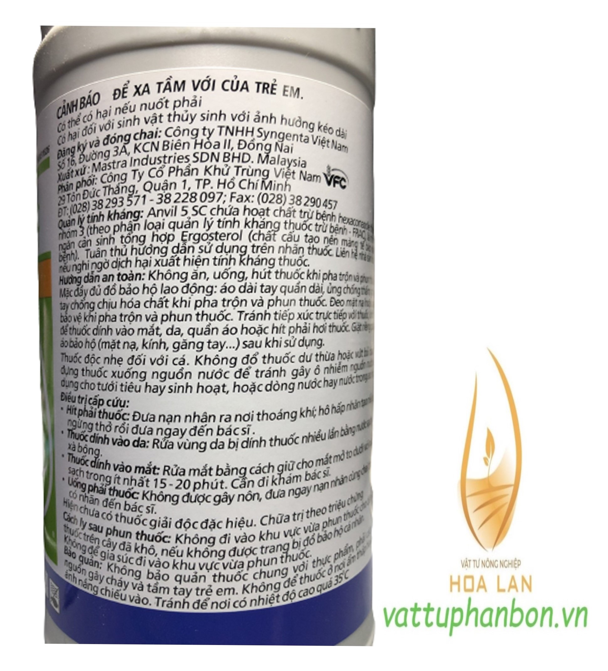 THUỐC TRỪ BỆNH ANVIL 5SC - #089A# 1 lít