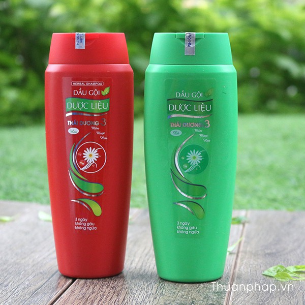 [HCM]Dầu gội ngăn rụng tóc Thái Dương 3 - đỏ