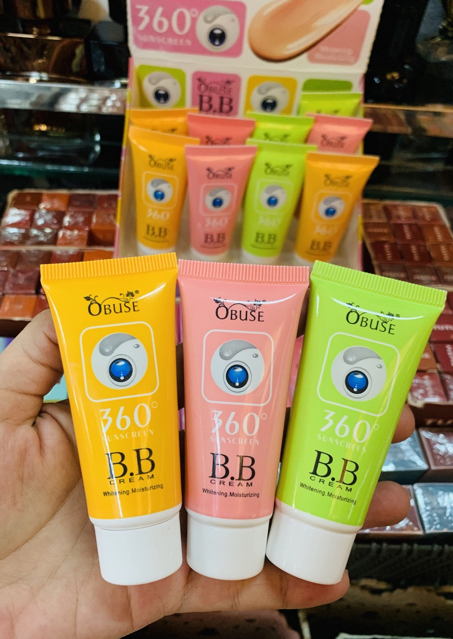 Kem Nền Che Khuyết Điểm BB Cream Obuse 360 Độ Suncreen