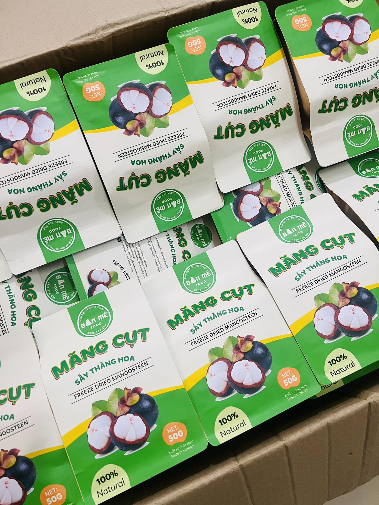 MĂNG CỤT SẤY THĂNG HOA- ĐẮK FARM (50Gr)