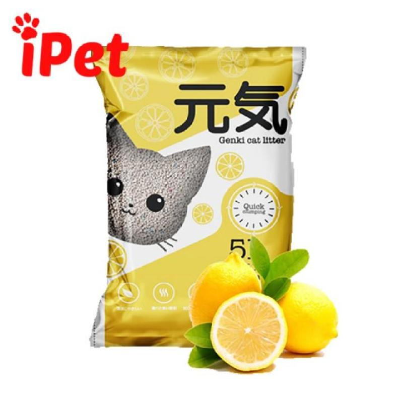Cát Vệ Sinh Nhật Genki Cho Mèo - 5L - iPet Shop