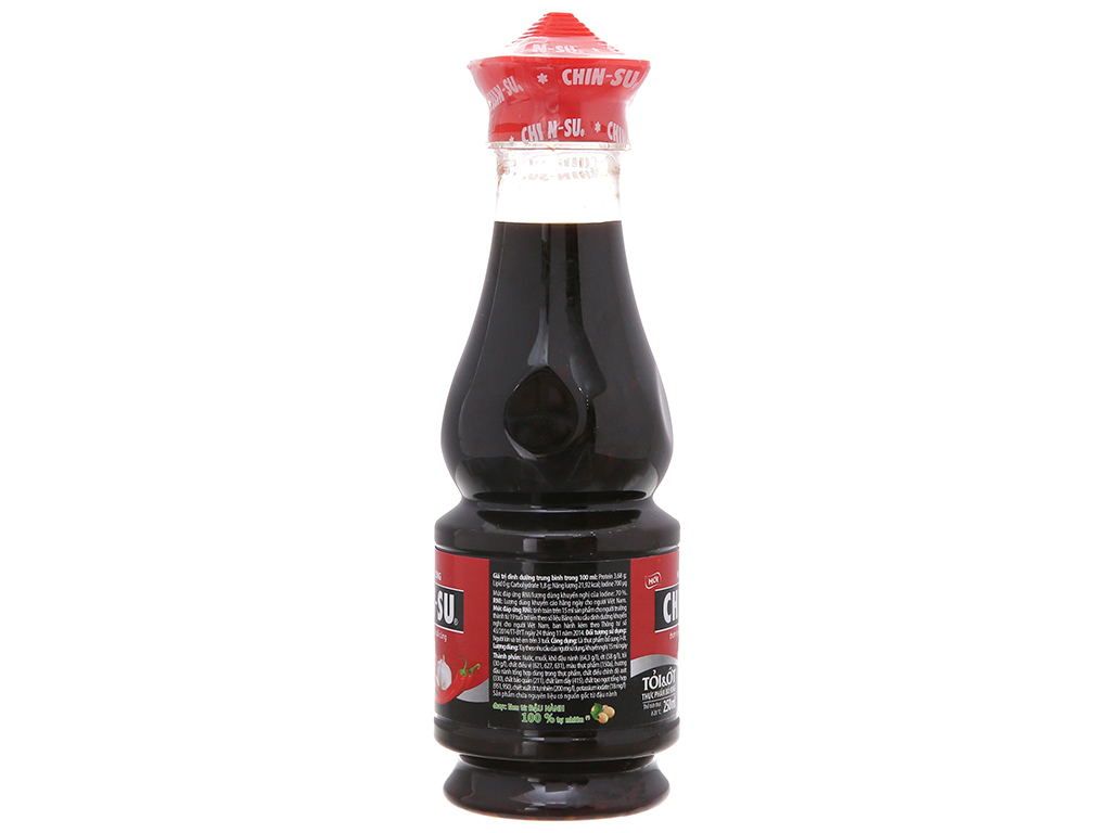 Nước tương tỏi ớt Chinsu chai 250ml