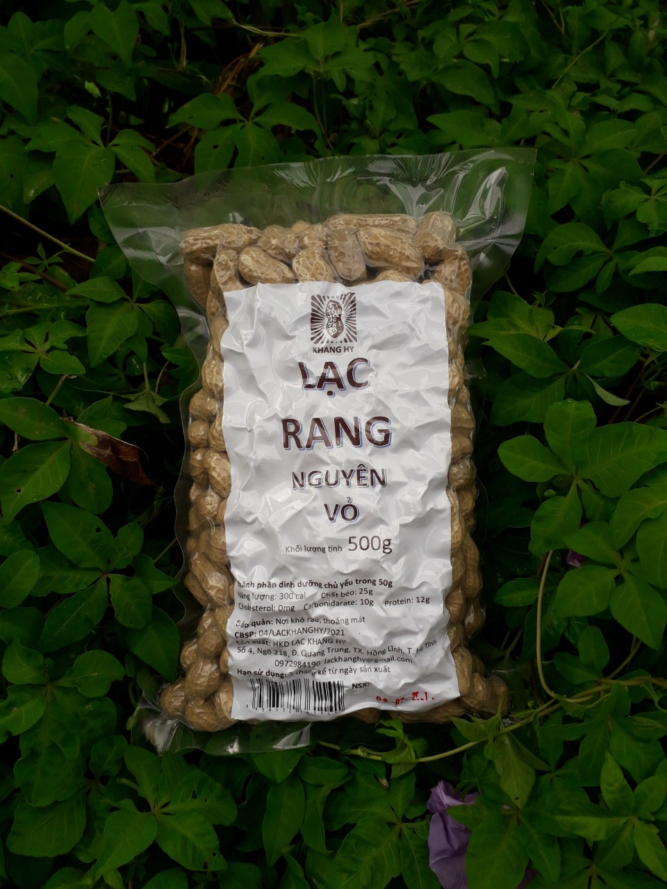Lạc rang nguyên vỏ Khang Hy 500g