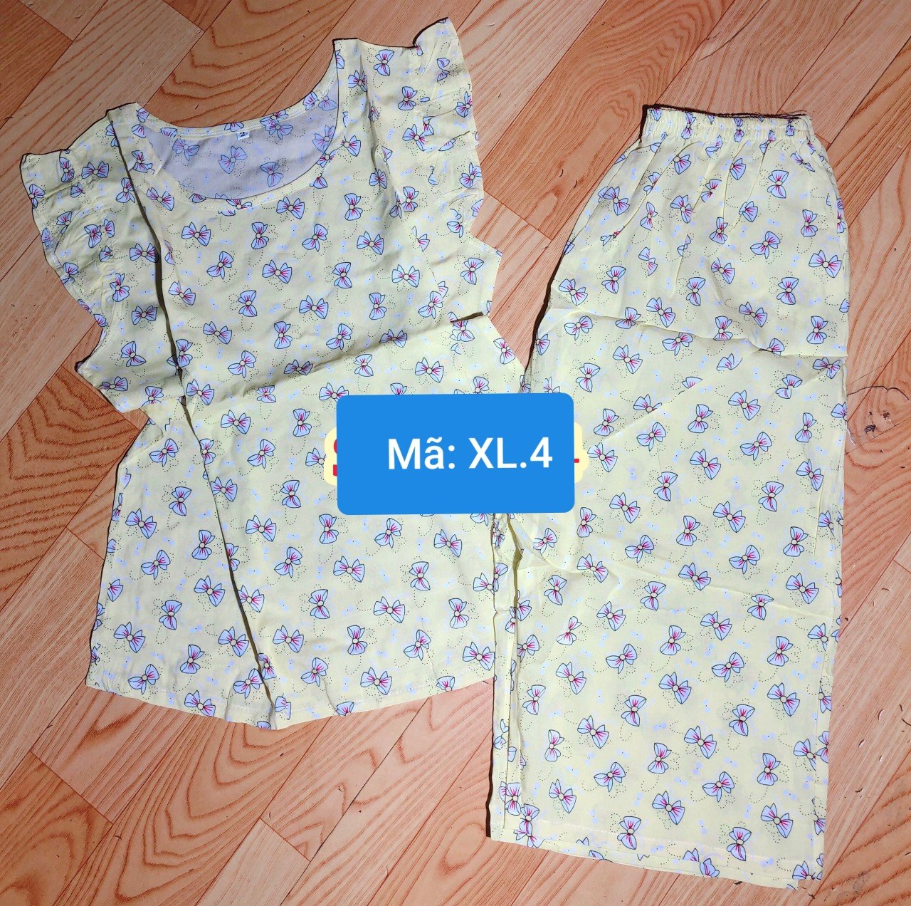 Bộ lửng tole mặc nhà,mát mịn size XL(55-65kg)