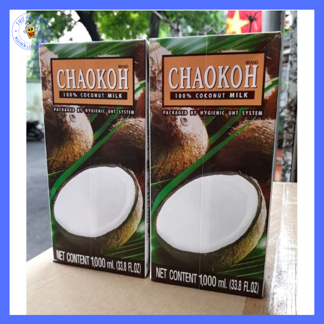 Nước cốt dừa Chaokoh thái lan 100% hàng mới về