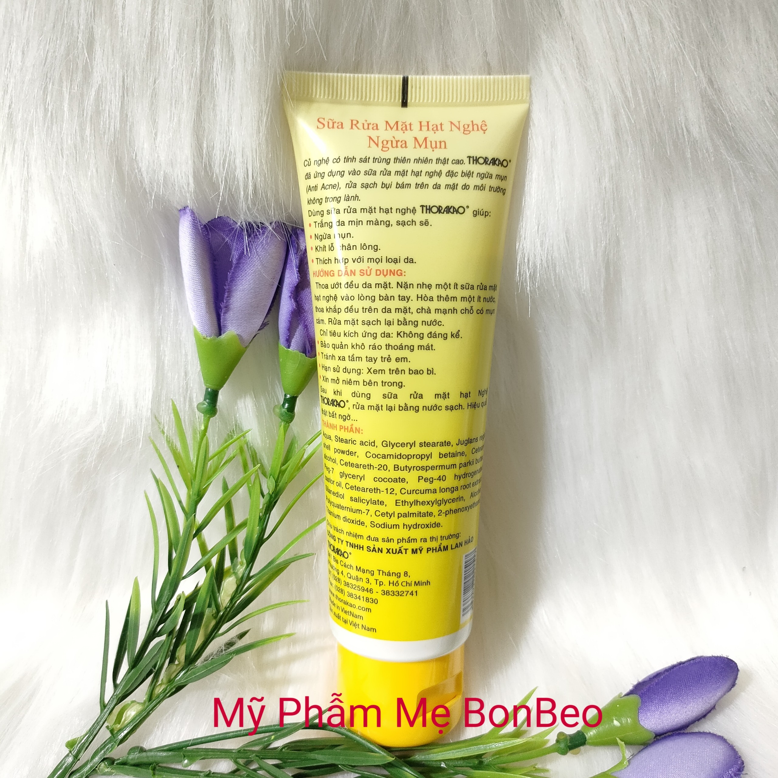 Sữa Rửa Mặt Thorakao Nghệ Hạt 100g ( Nghệ củ)