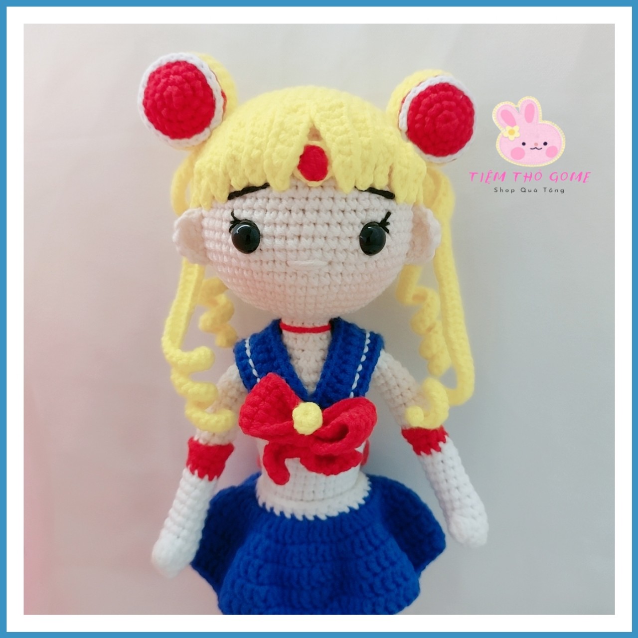 Búp bê len handmade Búp bê Thủy Thủ Mặt Trăng 24 ( tạm hết hàng )