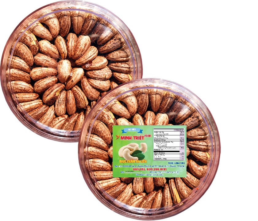 [Hàng Loại 1 Đặc Biệt]   Hạt điều A++ Cồ Bình Phước rang -mỗi hộp 500gr