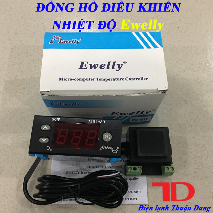 Bộ điều khiển nhiệt độ Ewelly EW181Y & EW183 dùng cho kho lạnh - Điện Lạnh Thuận Dung