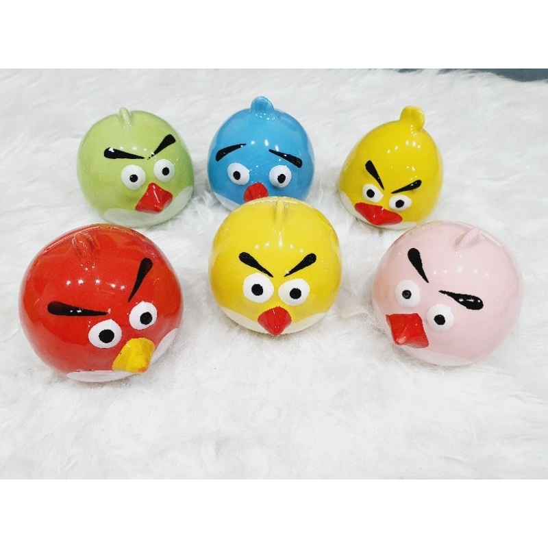 Angry Birds tiết kiệm - gốm sứ cao cấp ( size mini và size nhỏ)