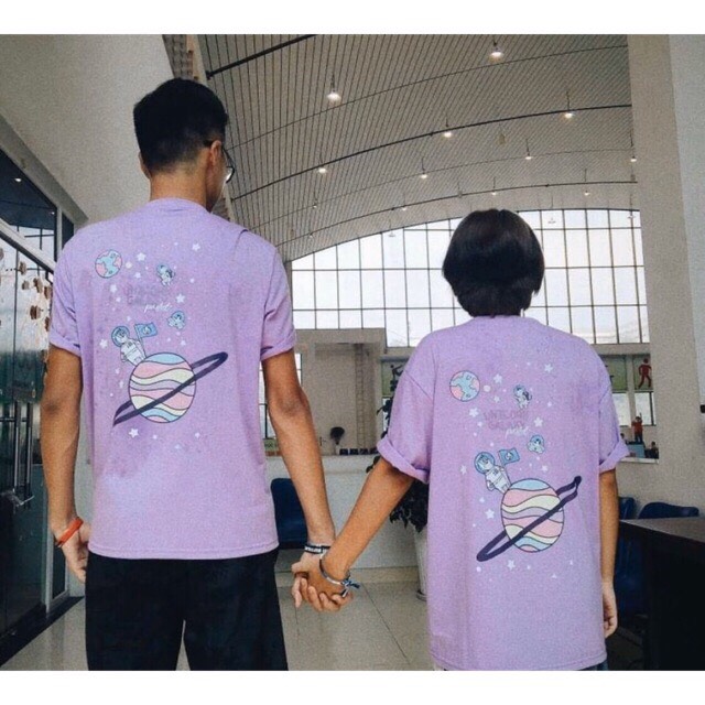 [HCM]Áo thun tay lỡ form rộng Unicorn Galaxy