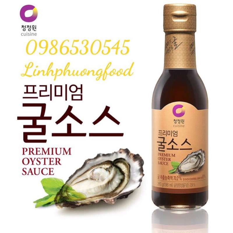 Dầu hào hàn quốc cao cấp 260g