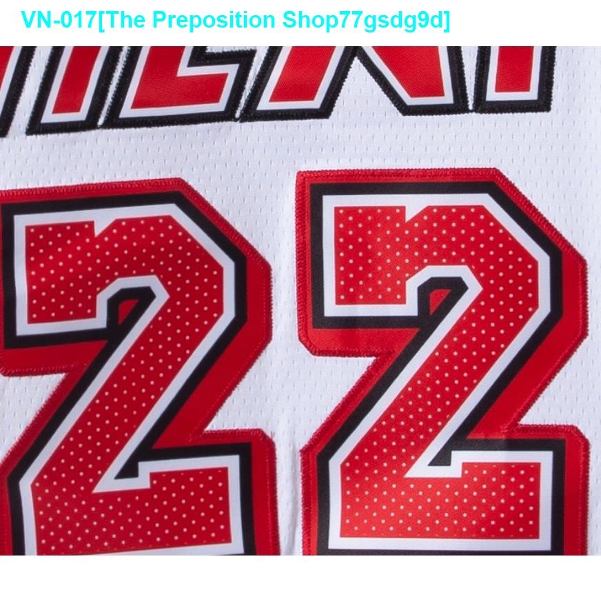 □ 2022-23 new season NBA men’s Miami Heat 22 Jimmy Butler embroidery basketball jerseys jersey classic white