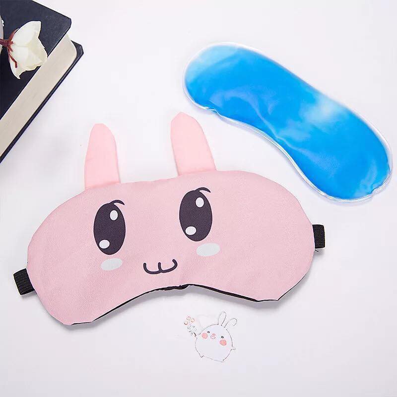 Bịt Mắt Ngủ Có Gel Mát Mắt Thư Giãn Dày - Loại 1