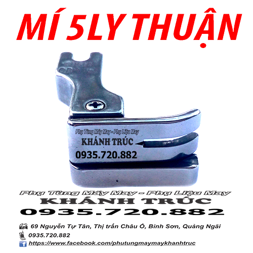Chân vịt mí 5ly máy may công nghiệp 1kim