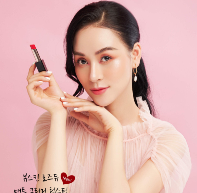 SON LÌ BEAUSKIN ROSEDEW MATTE CREAMY LIPSTICK 02