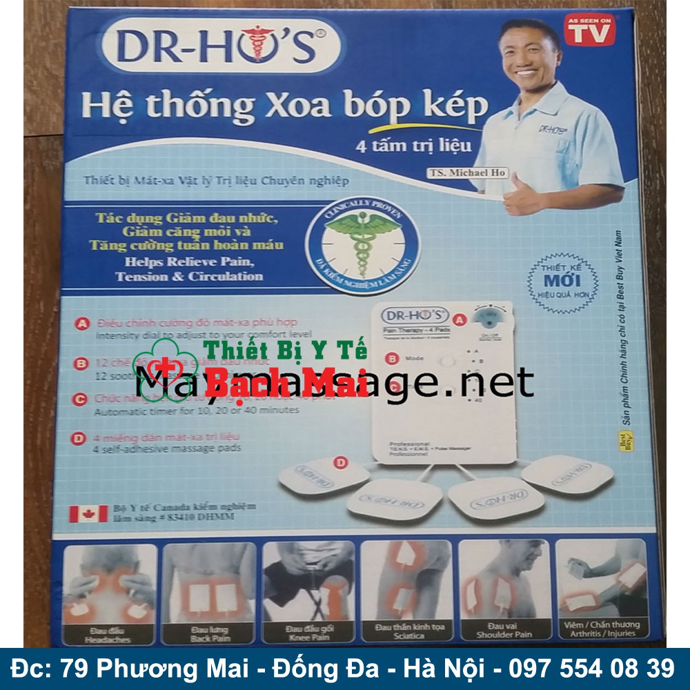 Máy Massage Xung Điện Trị Liệu Dr Ho S New [Mới ]