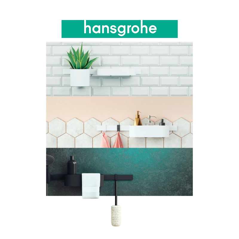 Thanh treo tường 70cm HANSGROHE WallStoris 27904